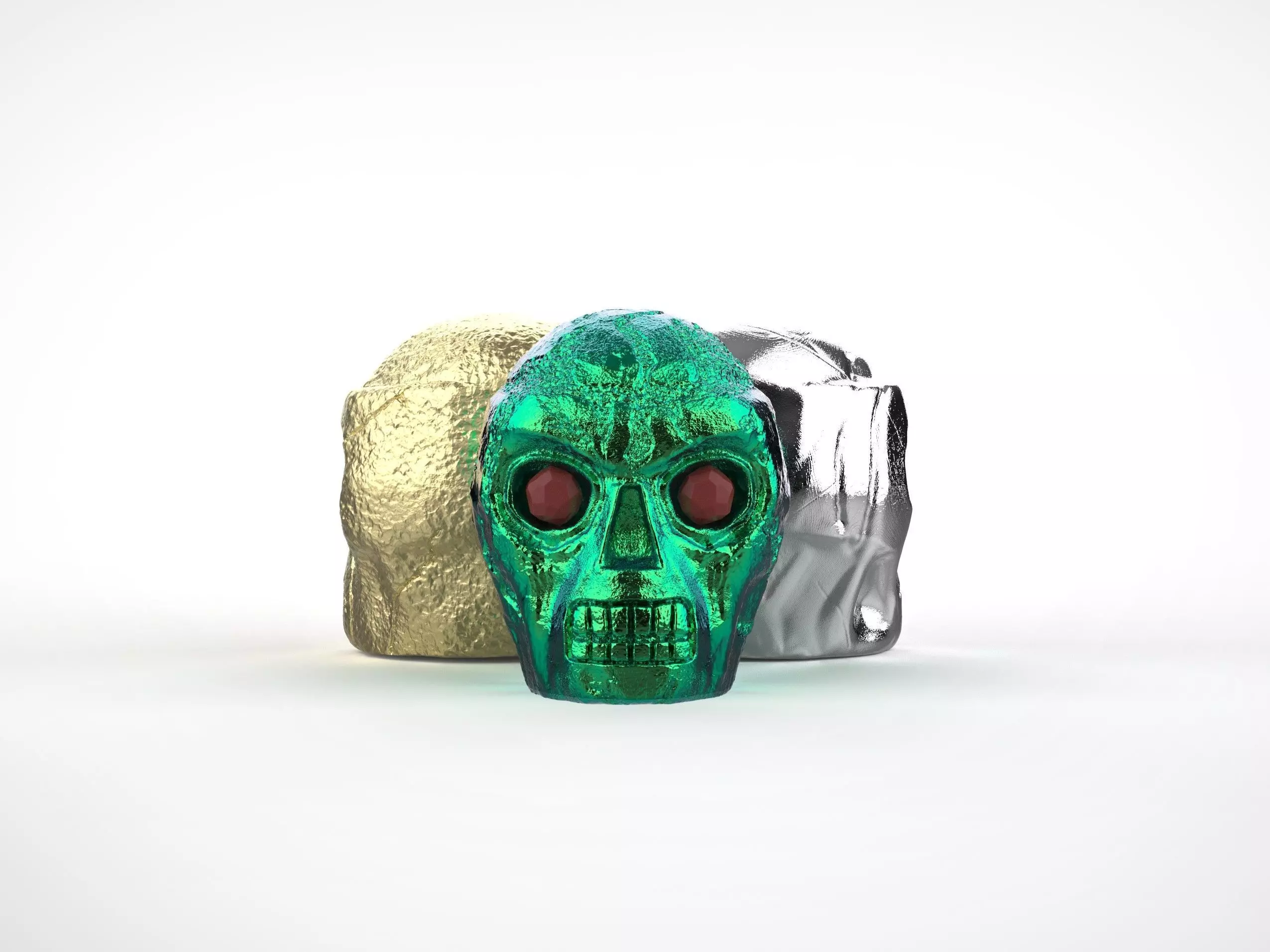 Skulls of Touganda 3D print model_0
