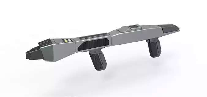 Starfleet Type 3 Phaser Rifle from Star Trek TNG and DSN 3D print model