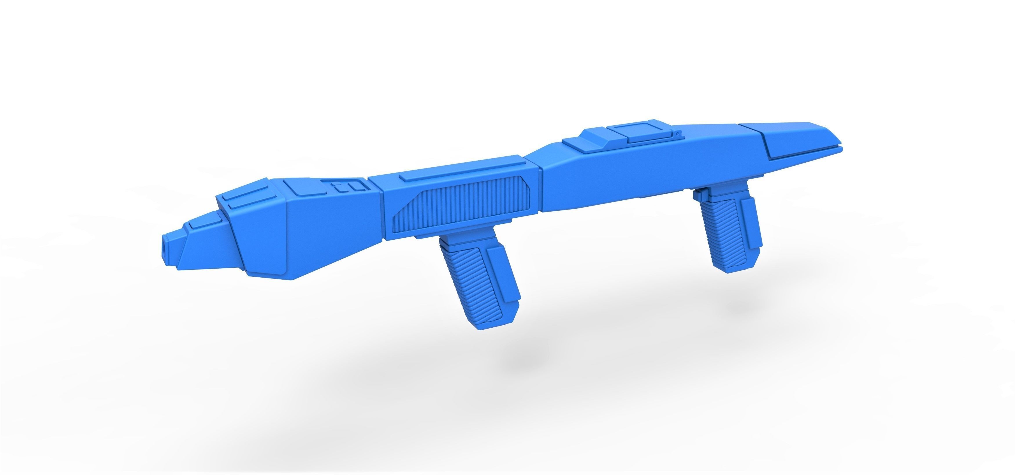 Starfleet Type 3 Phaser Rifle from Star Trek TNG and DSN 3D model 3D ...
