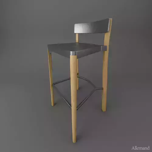 emeco  lancaster-barstool  3D model