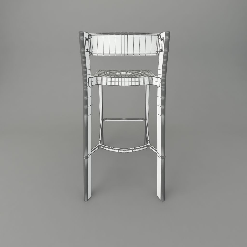 emeco  lancaster-barstool  3D model_5