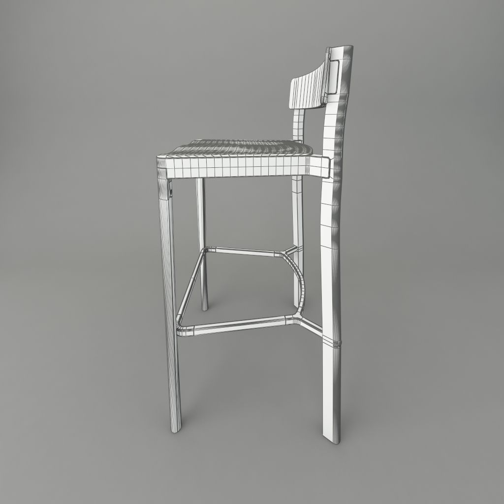 emeco  lancaster-barstool  3D model_6