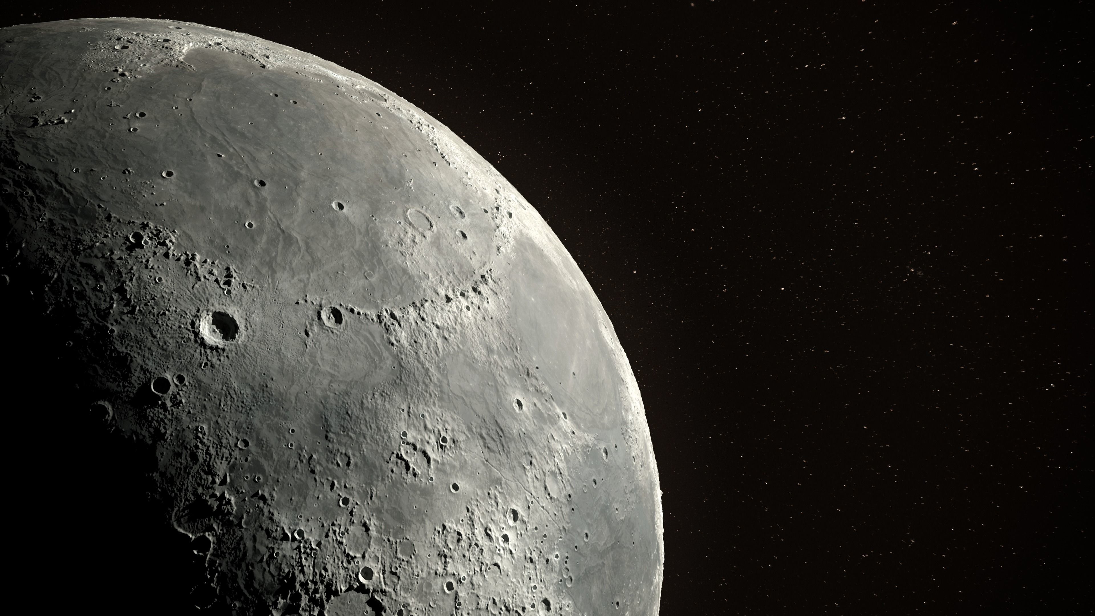 Moon Scene 3D model_1
