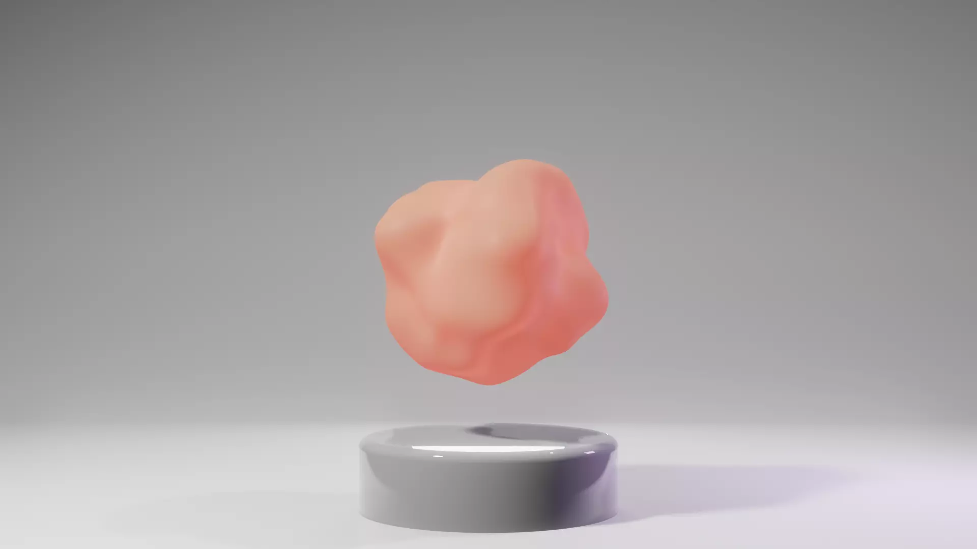 Abstract Floating Ball Looping Animation 3D model