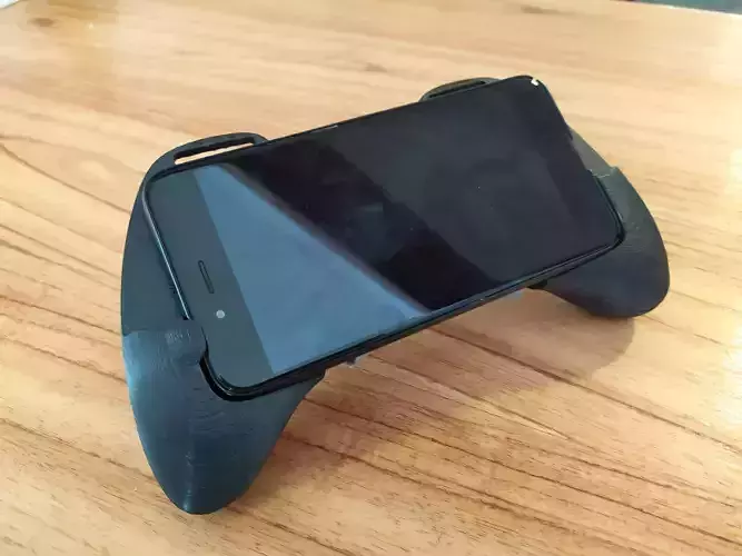 Gaming Grip-Pad for smartphones 3D print model