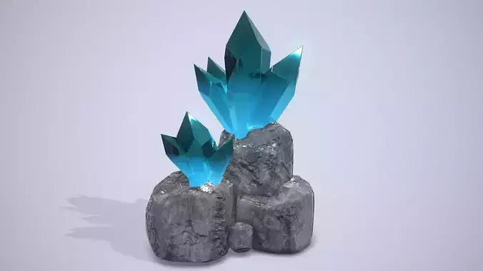 3D Cave Crystals