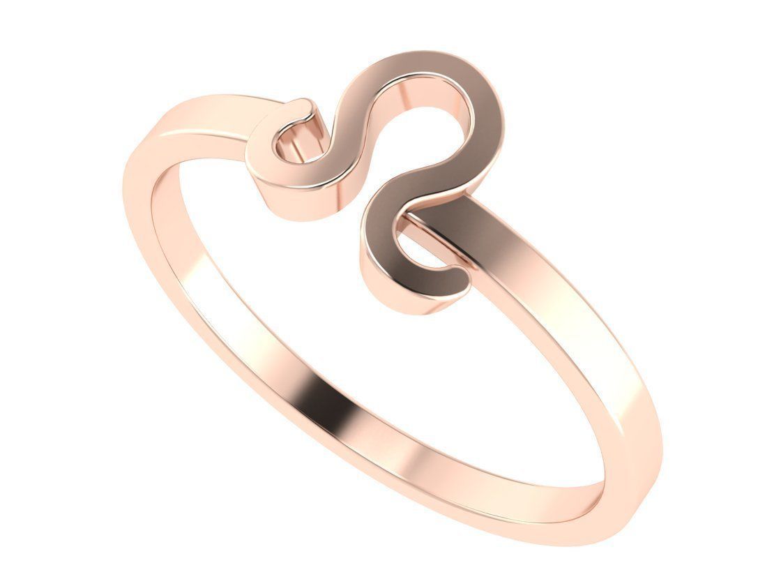 12 rings in the form of zodiac signs 3D print model_16