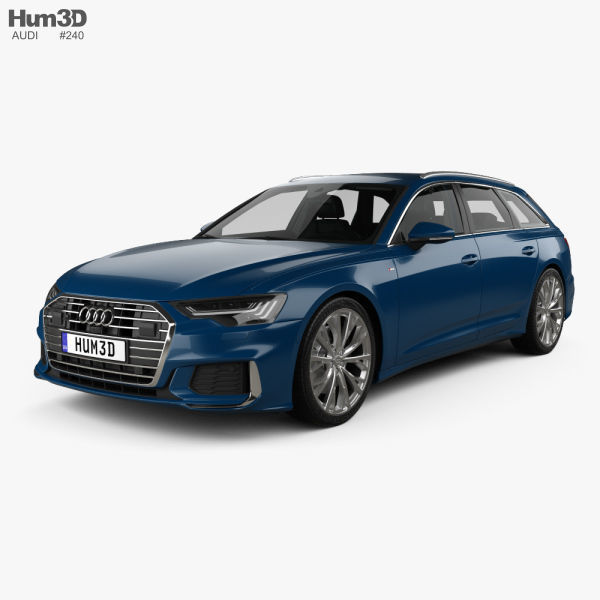 Audi A6 S-Line avant with HQ interior 2018