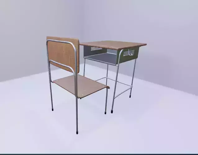 School Desk and Chair