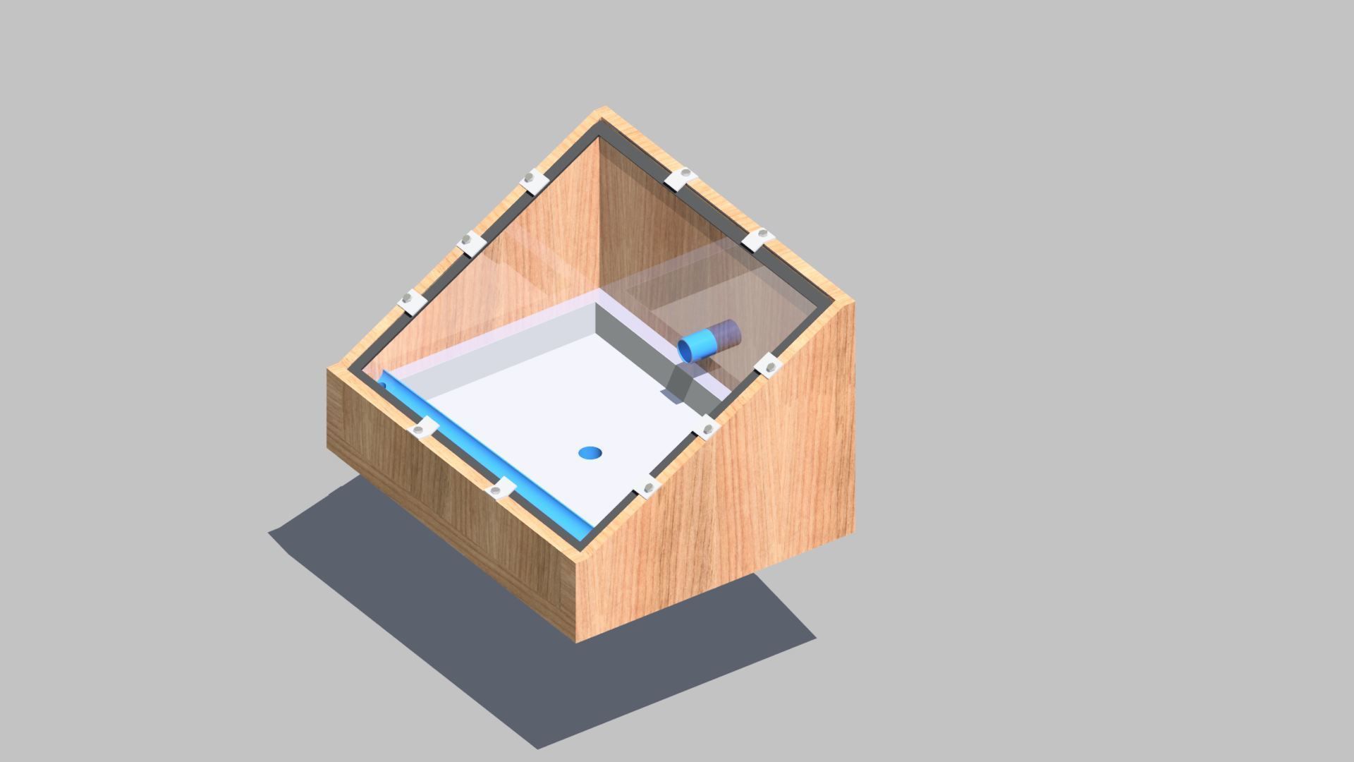 Solar still 3D model_1