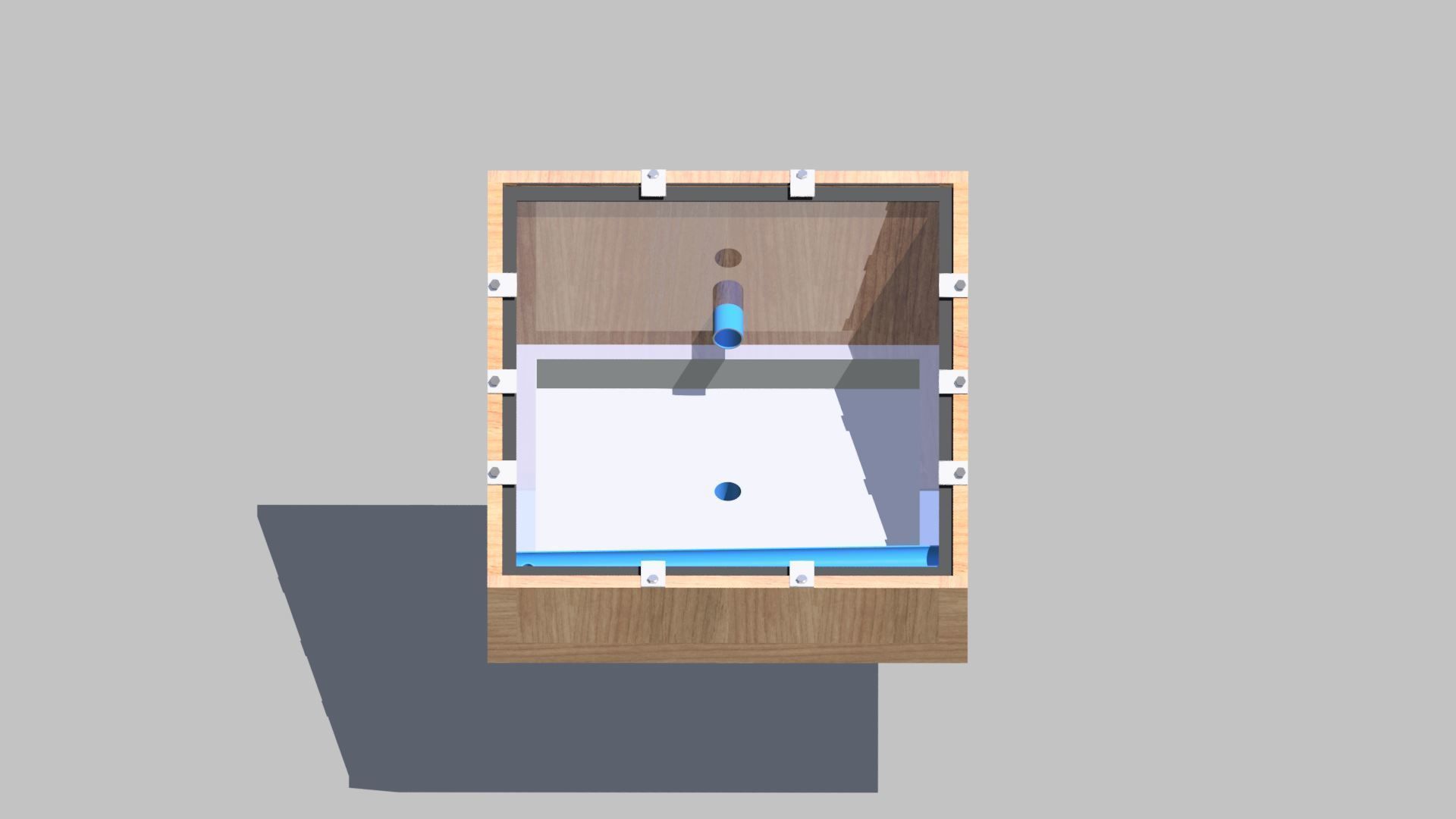 Solar still 3D model_2