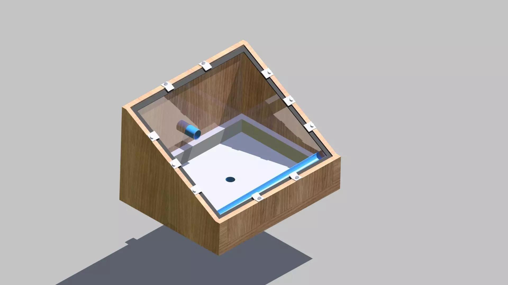 Solar still 3D model_0