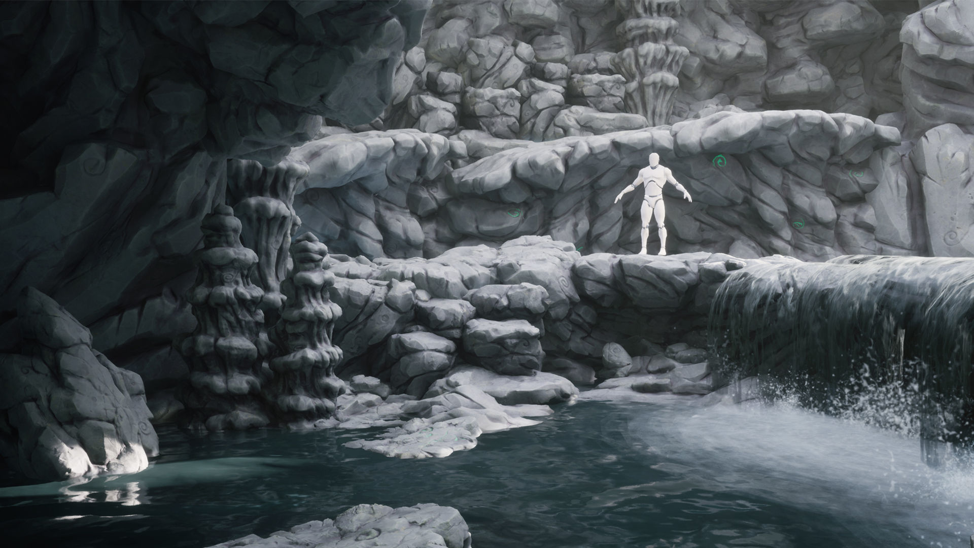 Stylized Rock Pack Low-poly 3D model_2