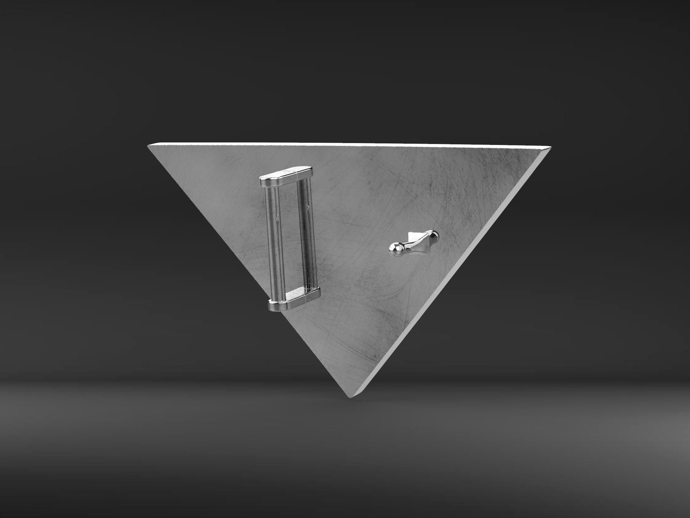 The Phantom Belt Buckle 3D print model_2