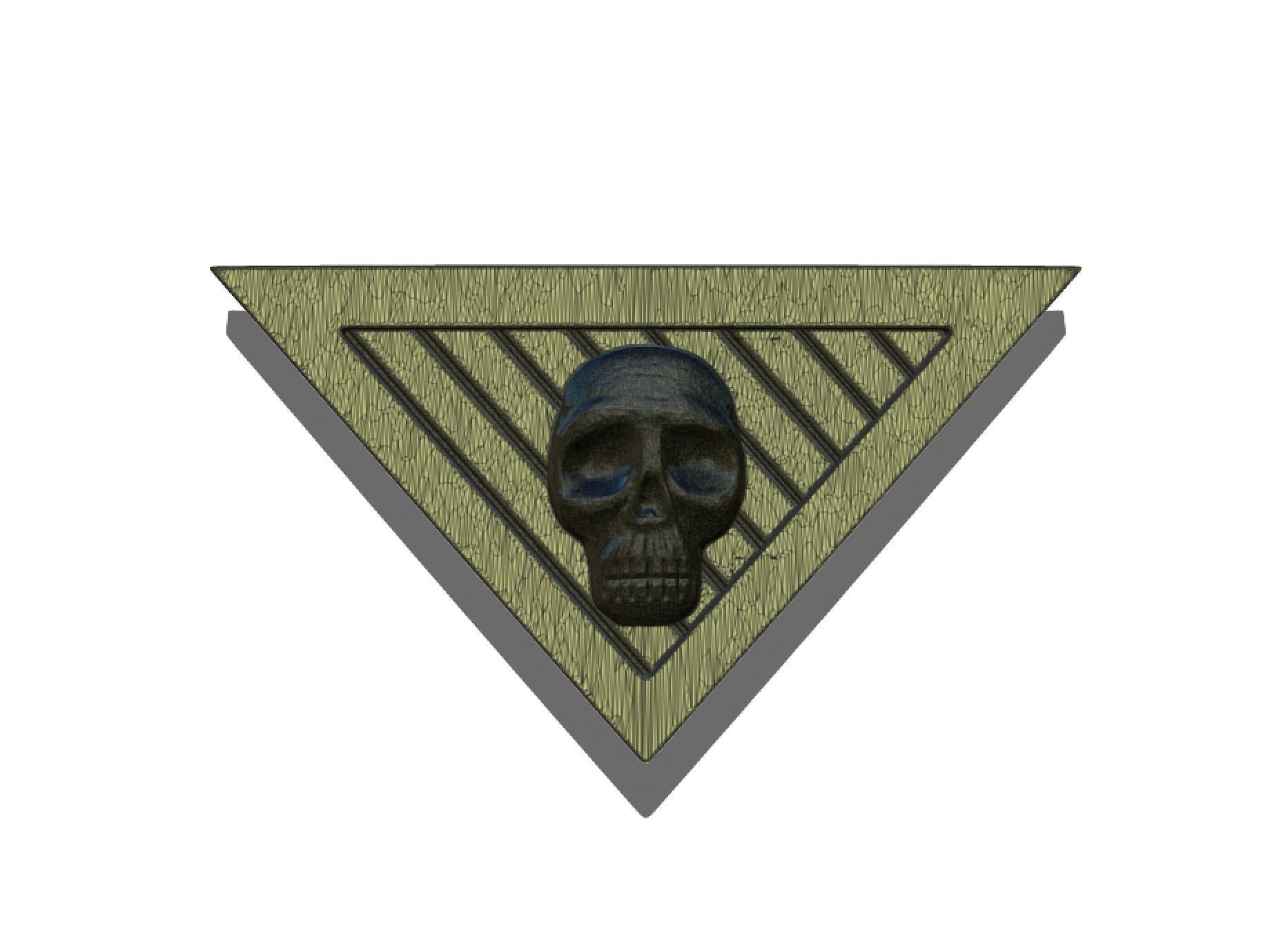 The Phantom Belt Buckle 3D print model_4