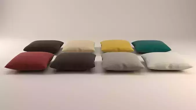 Solid Square Pillow