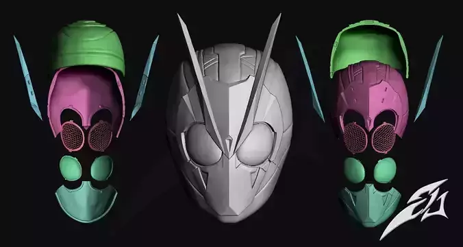O1 Helmet Fan Art 3D print model