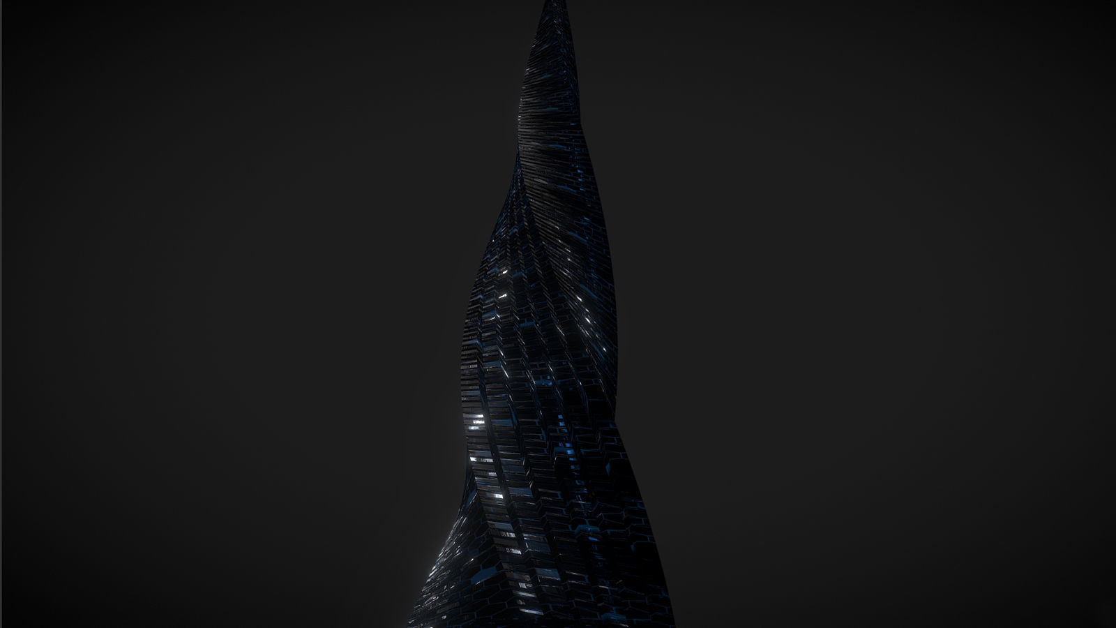 The Aliens Tower 3D model_3