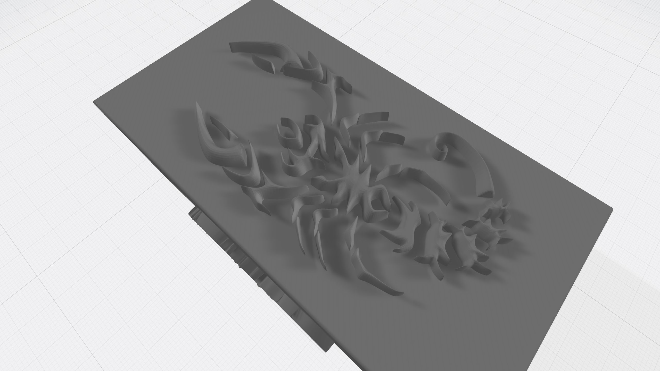 box with horoscope sign scarpion 3D print model_13