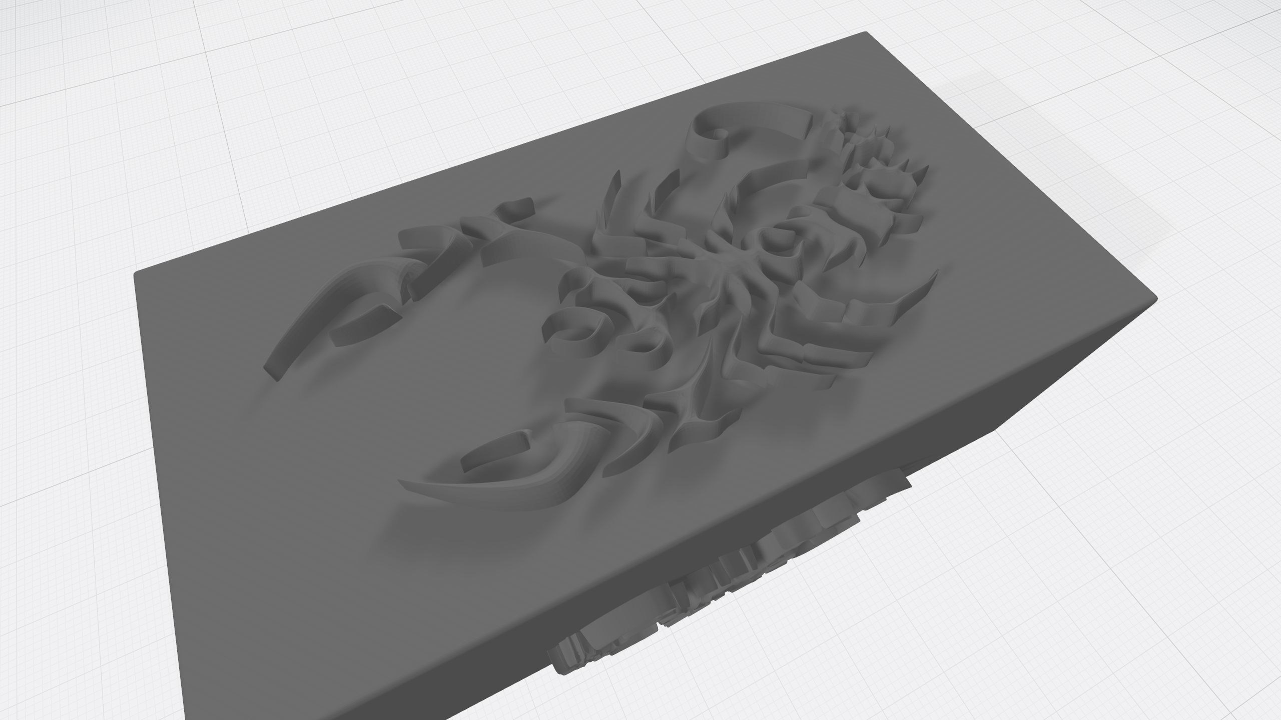 box with horoscope sign scarpion 3D print model_11