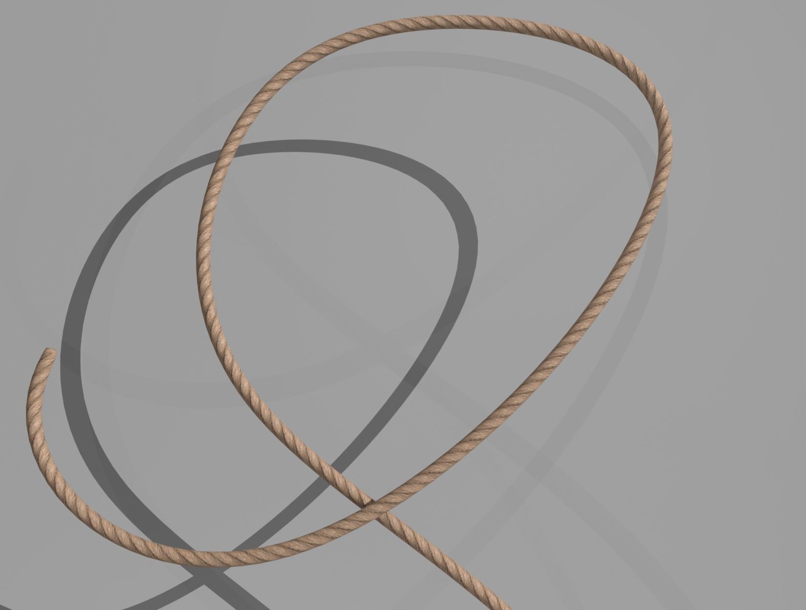 ROPE rigged Low-poly 3D model_11