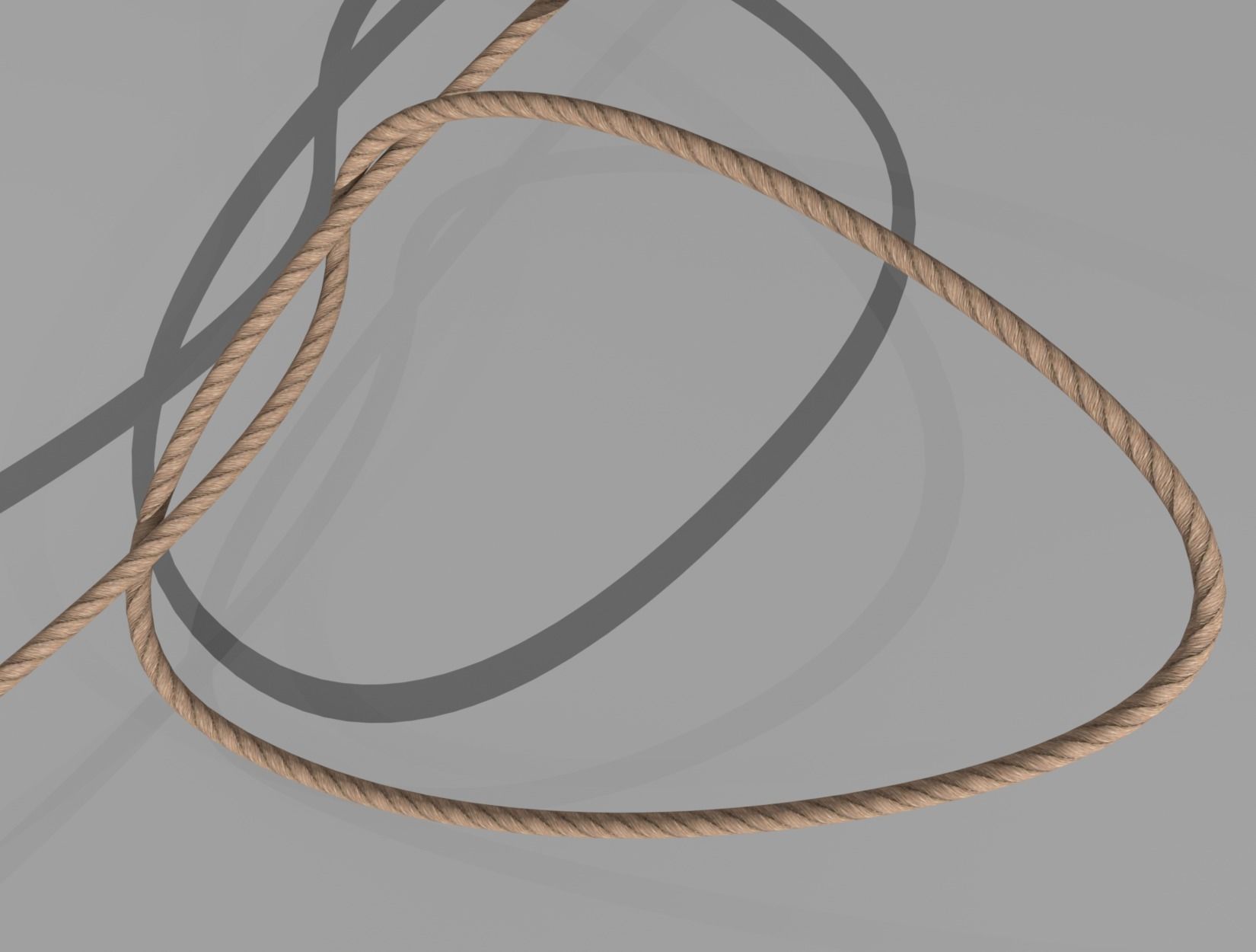 ROPE rigged Low-poly 3D model_14