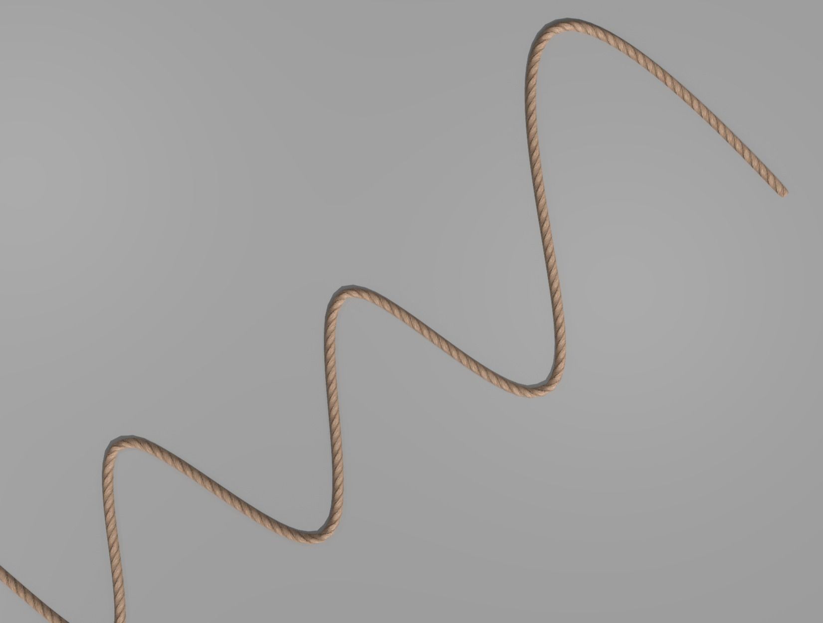 ROPE rigged Low-poly 3D model_1