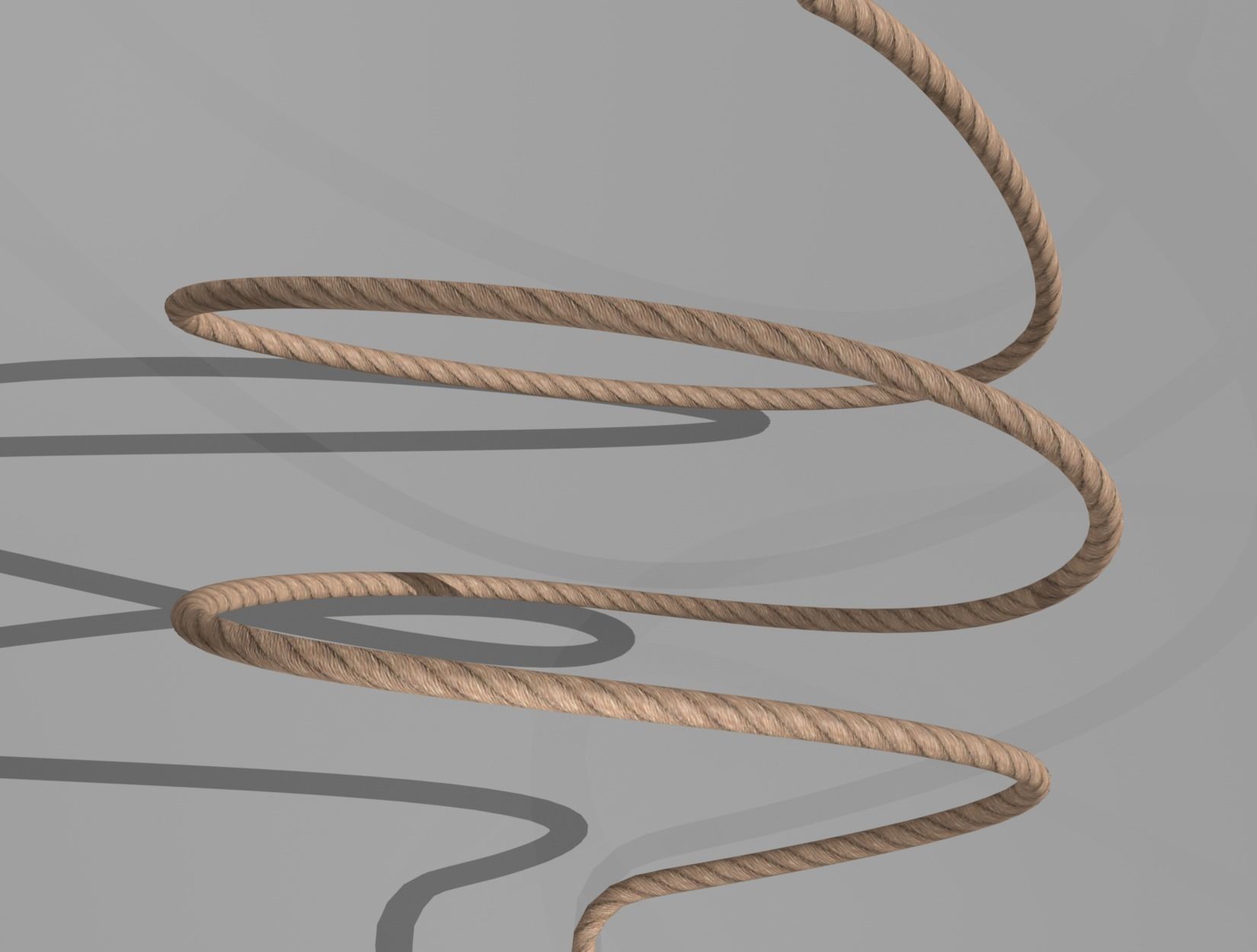 ROPE rigged Low-poly 3D model_9