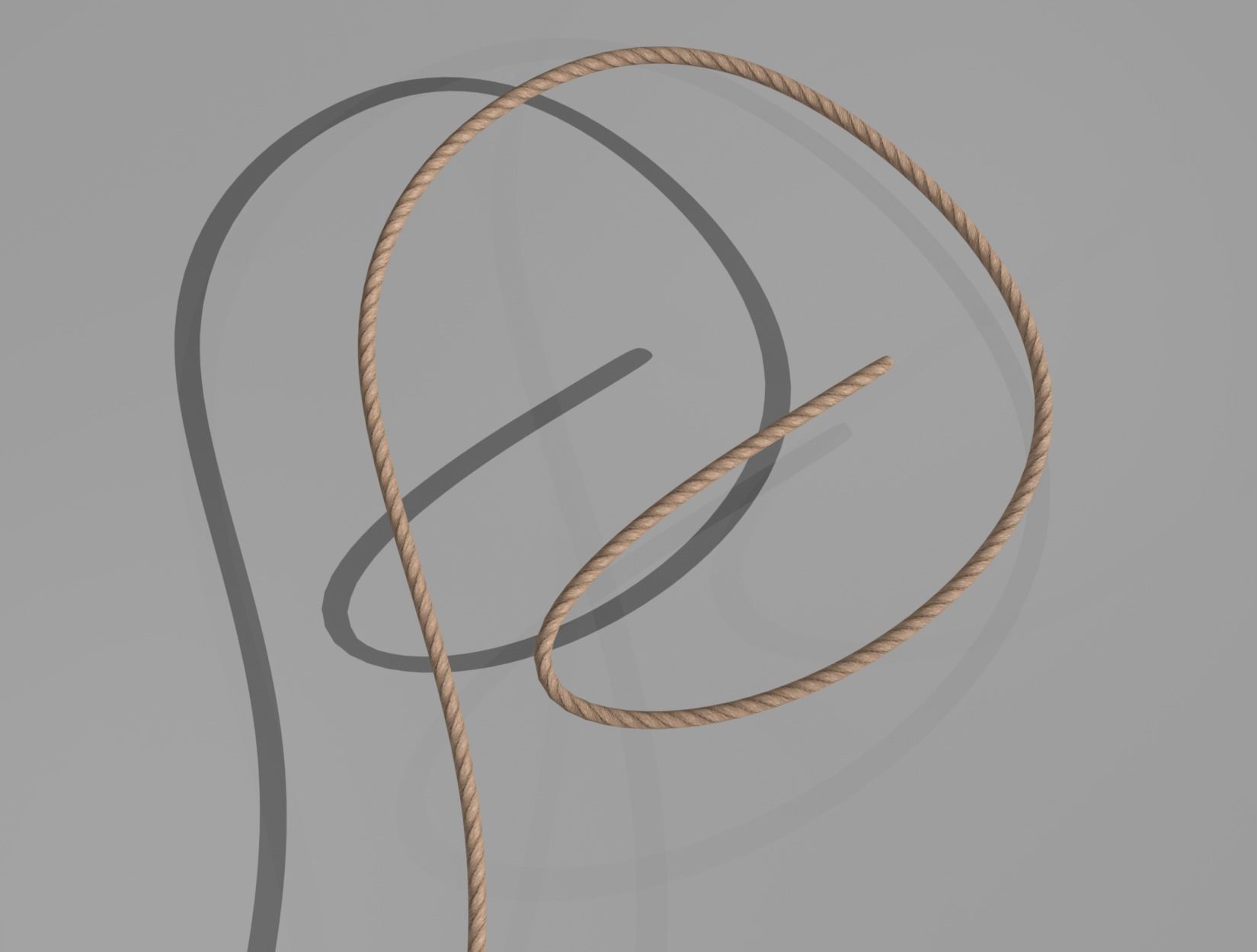 ROPE rigged Low-poly 3D model_10