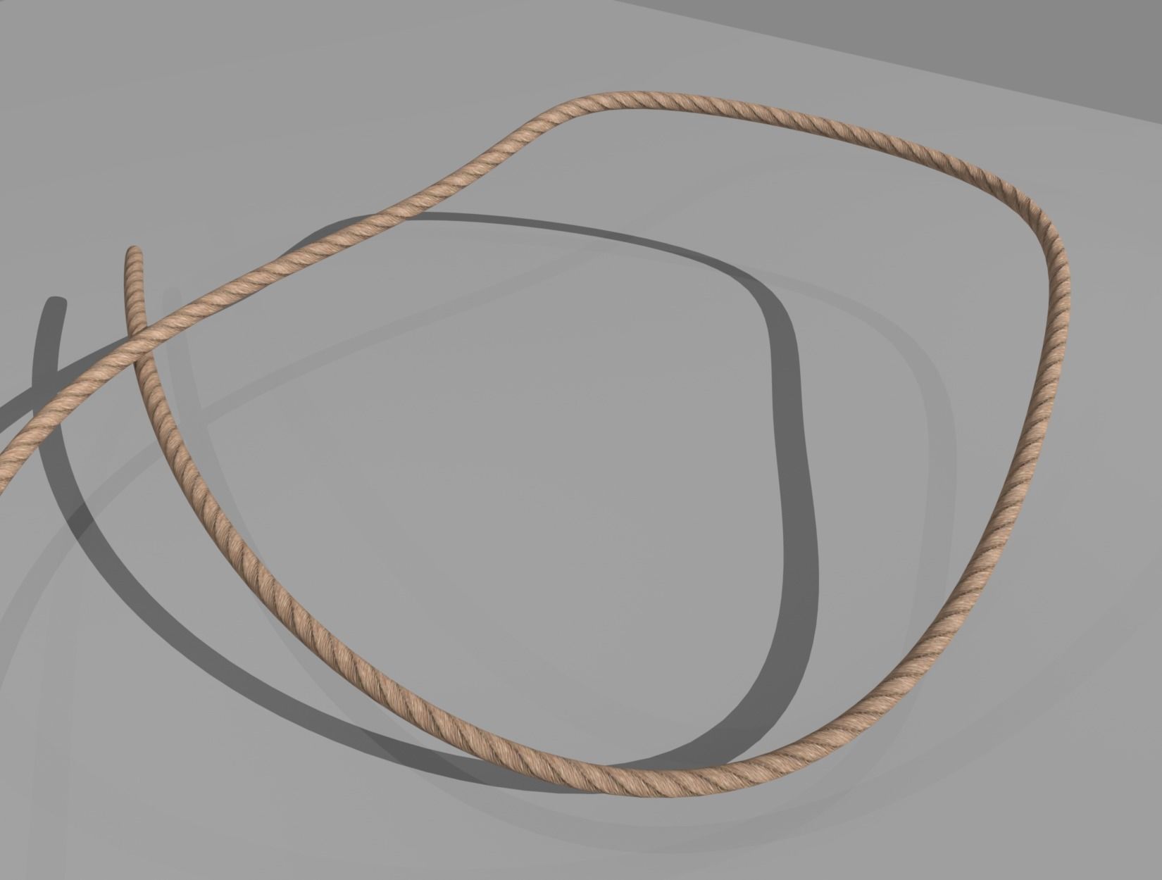 ROPE rigged Low-poly 3D model_16