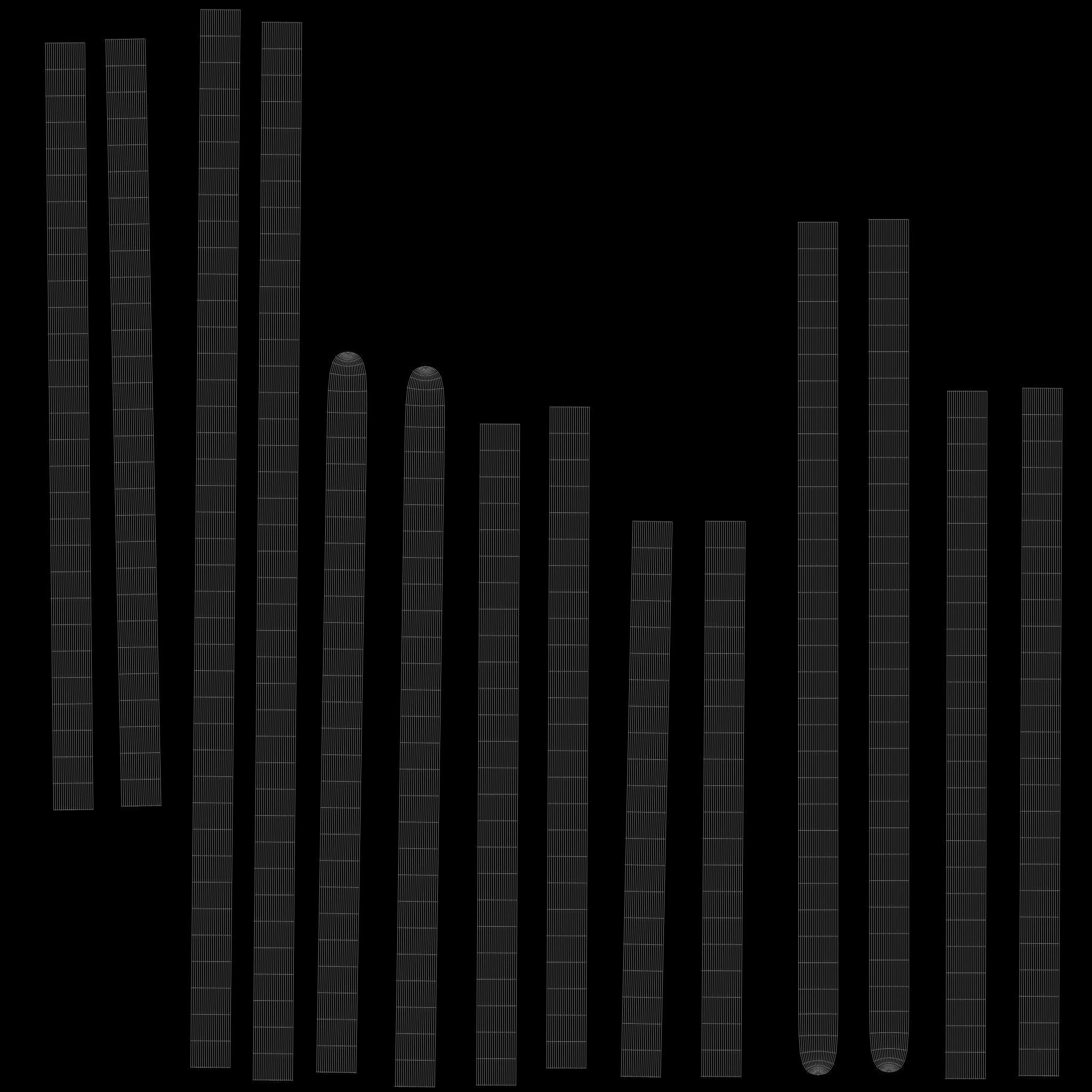 ROPE rigged Low-poly 3D model_19