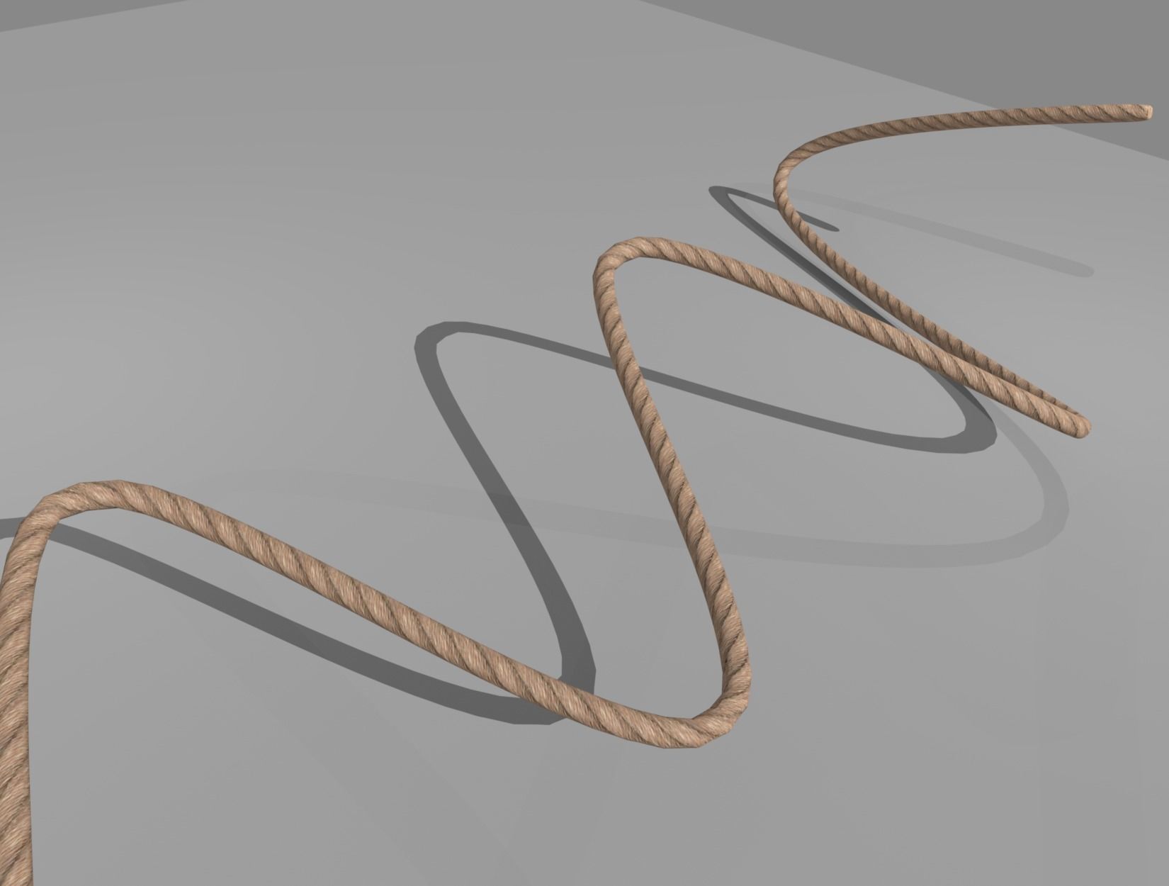 ROPE rigged Low-poly 3D model_18
