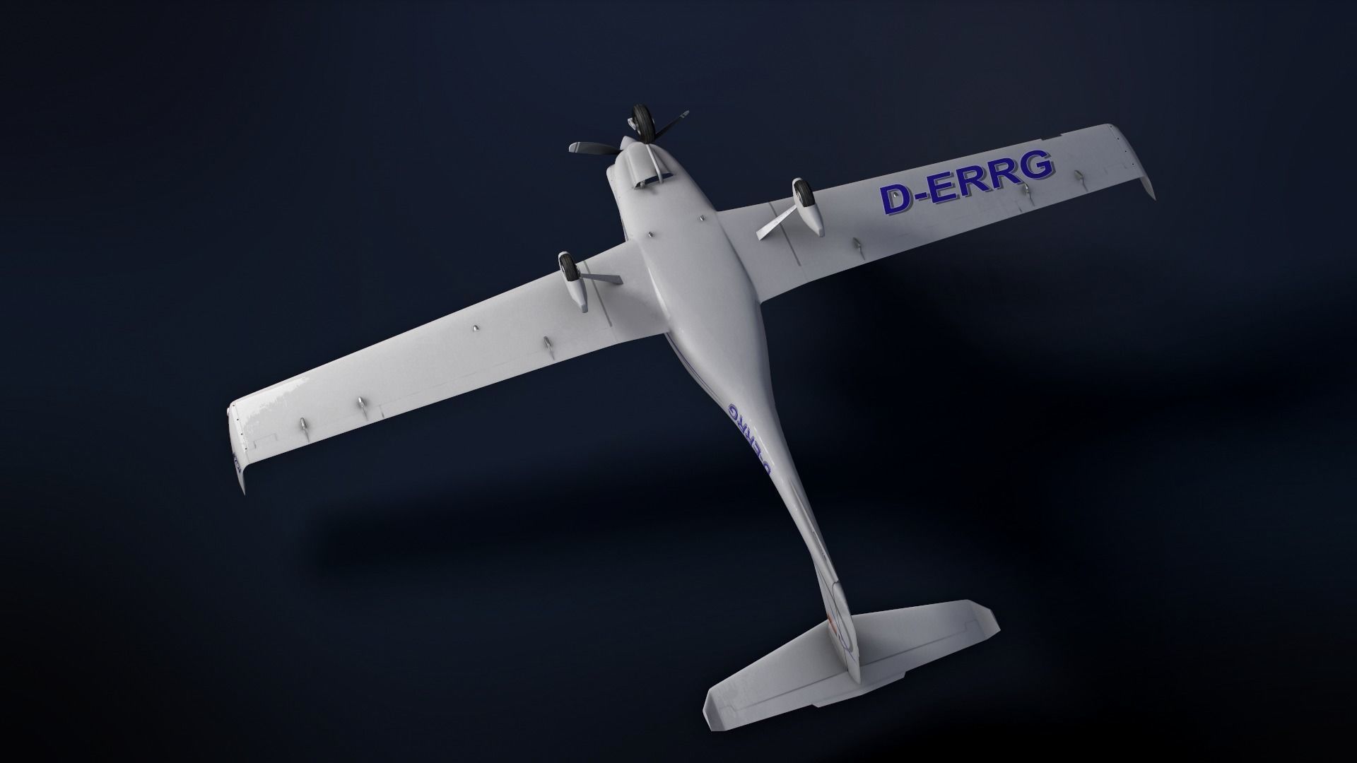 Diamond DA40 3D model_4