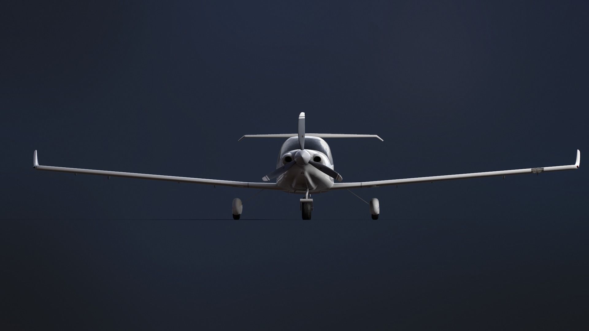 Diamond DA40 3D model_6