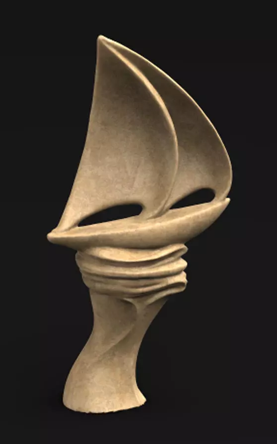 Sail Boat Decorative 3D Model 3D print model_0