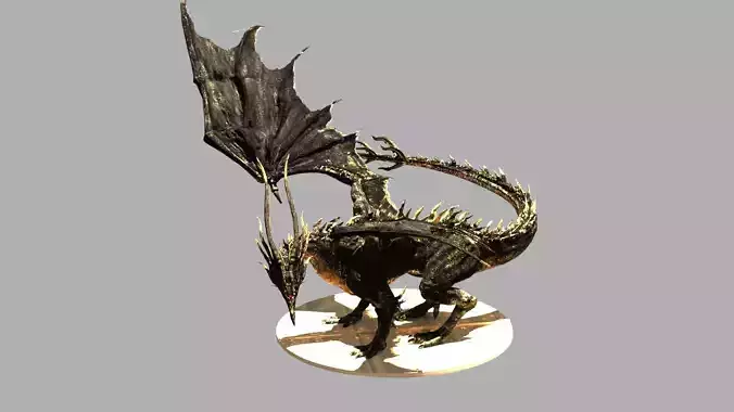 Black Dragon Kalameet Dark Souls