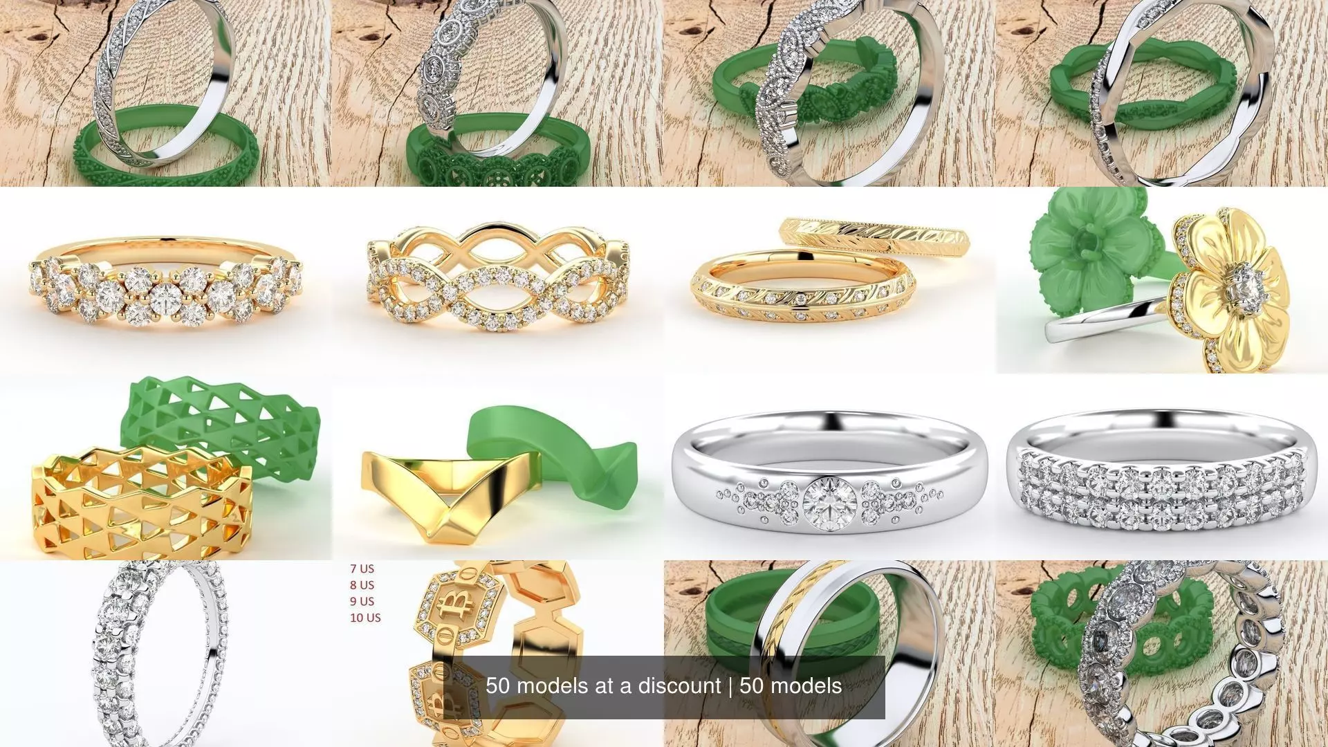 50 models at a discount 3D Model Collection_0