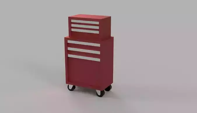 Tool Cabinet - Car Garage scale 1-43 - Diorama Garage - 3d print