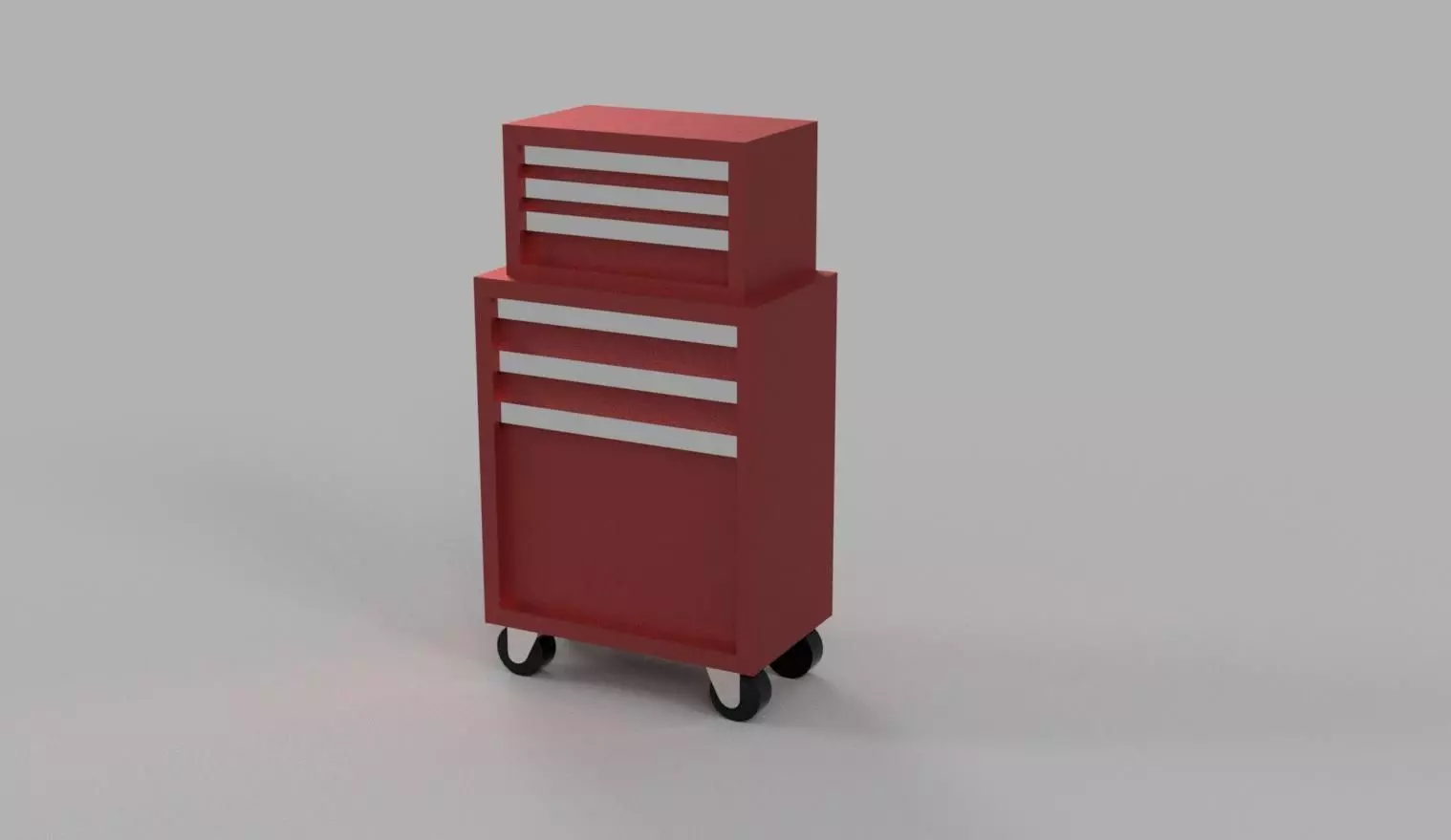 Tool Cabinet - Car Garage scale 1-43 - Diorama Garage - 3d print 3D print model