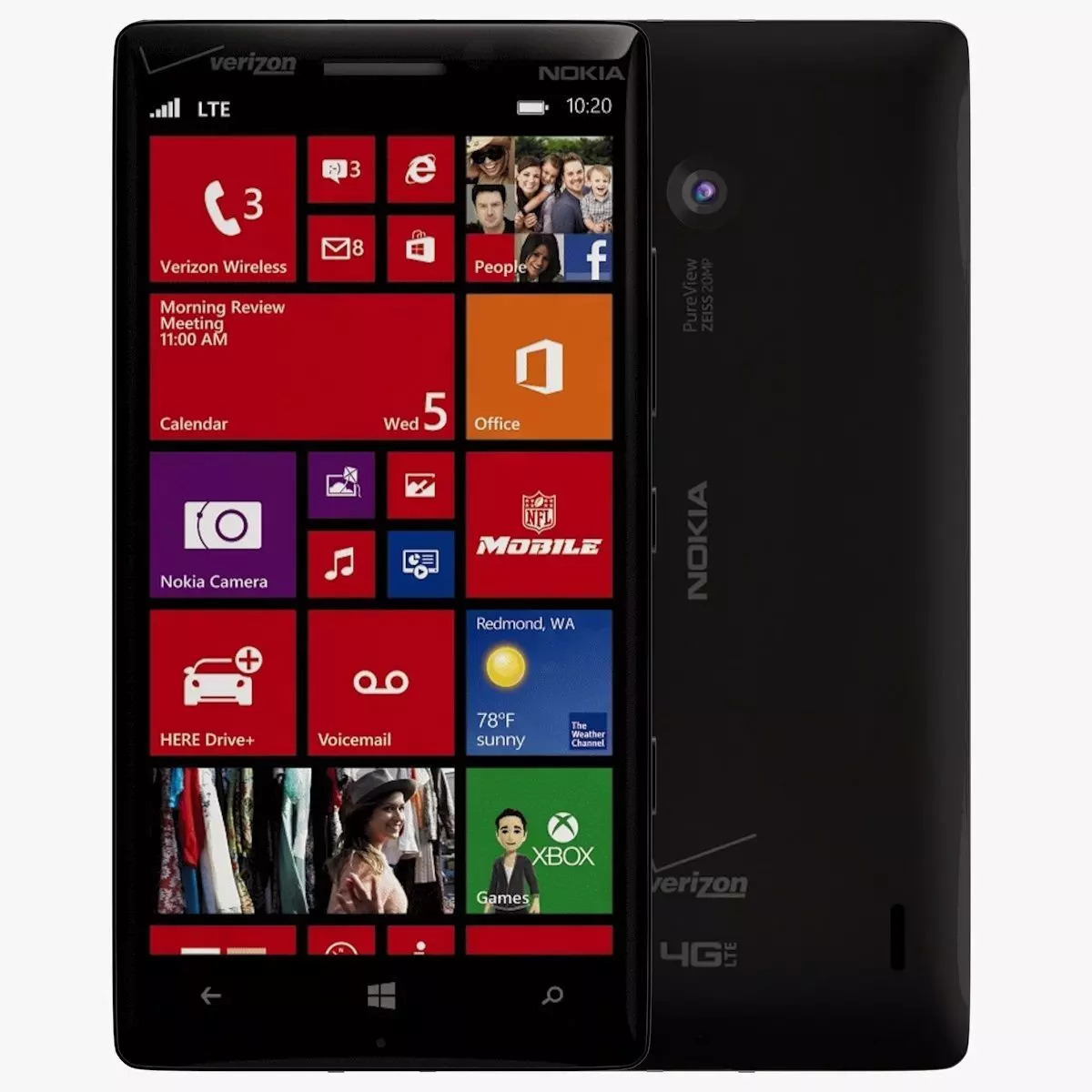 Nokia Lumia Icon black 3D model_0