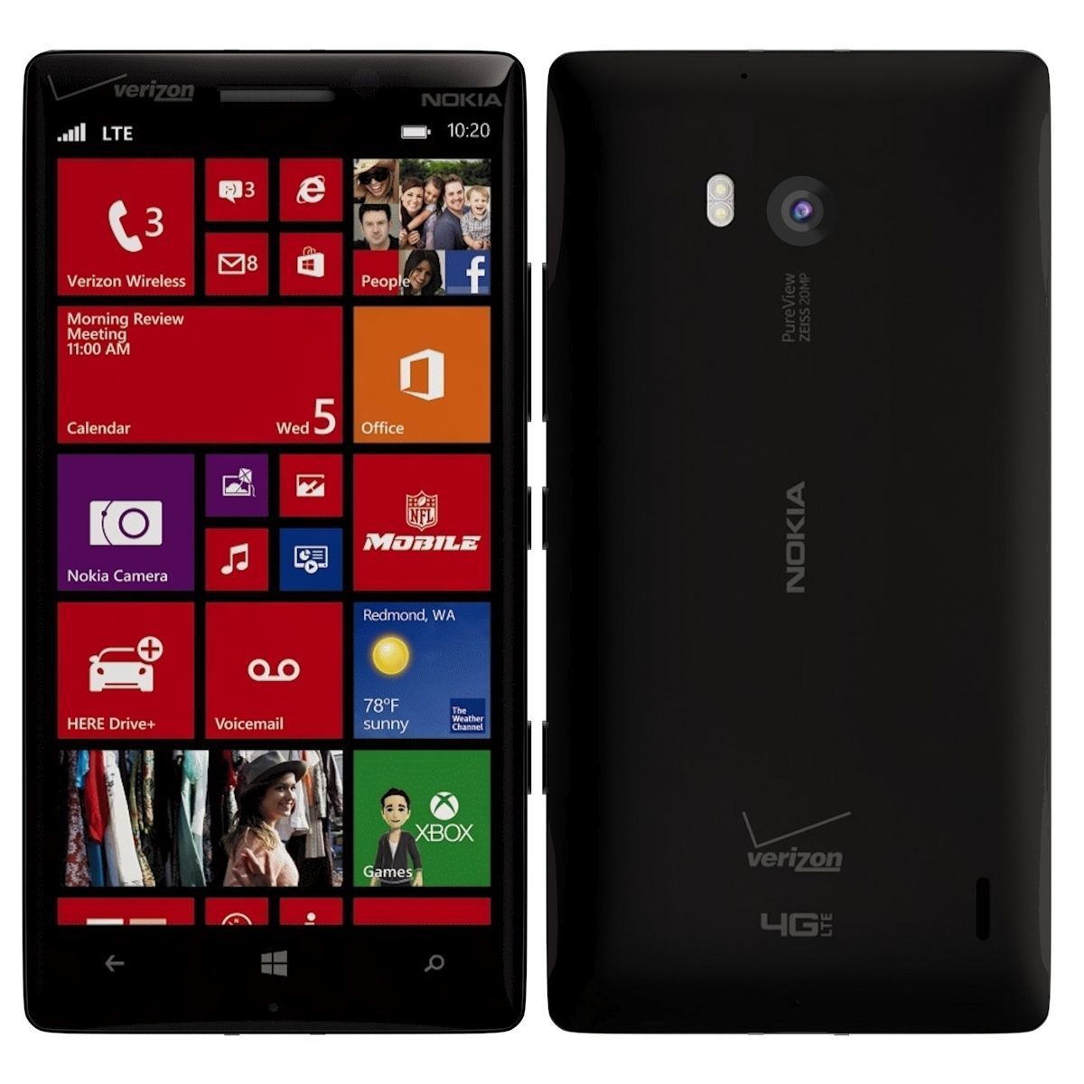 Nokia Lumia Icon black 3D model_2