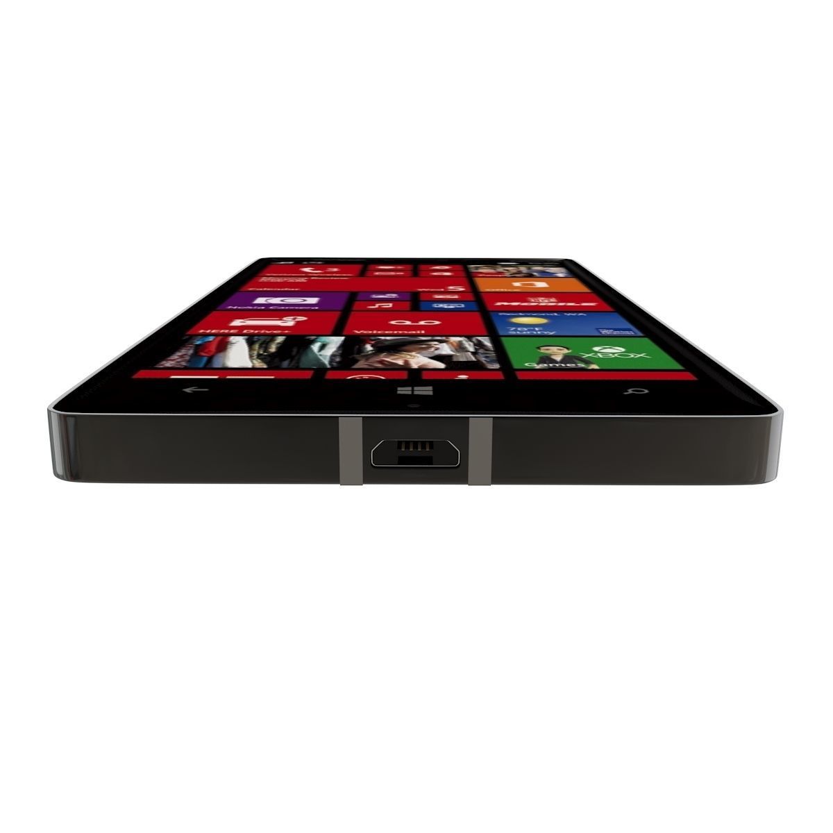 Nokia Lumia Icon black 3D model_5