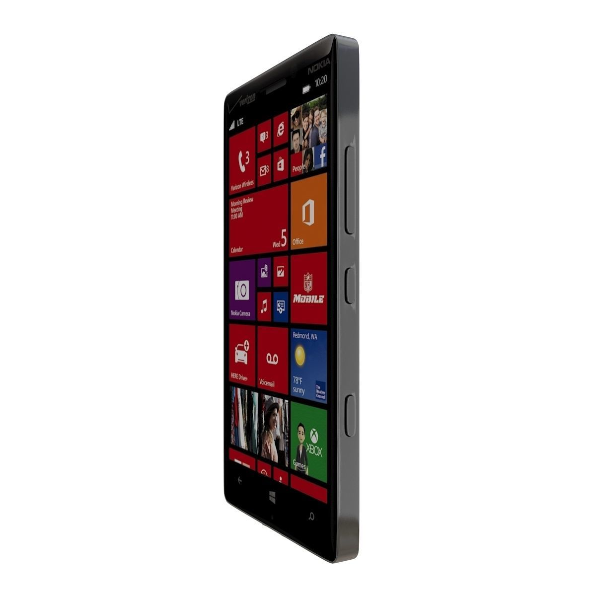 Nokia Lumia Icon black 3D model_3