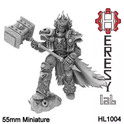 Heresylab - Female Lord of the Dragons 3D print model