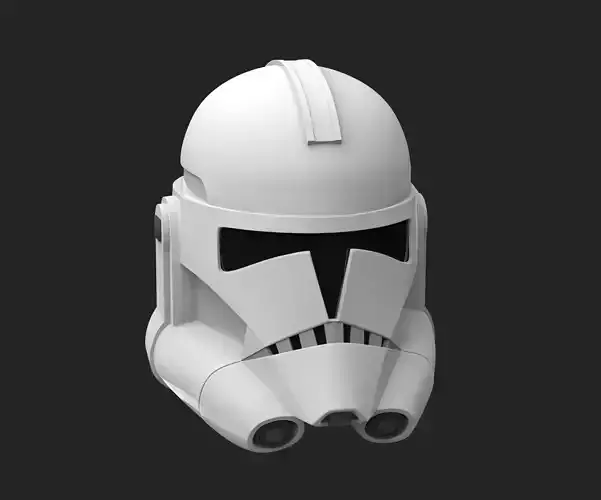 Clone Trooper Helmet TCW Phase 2  3D print model