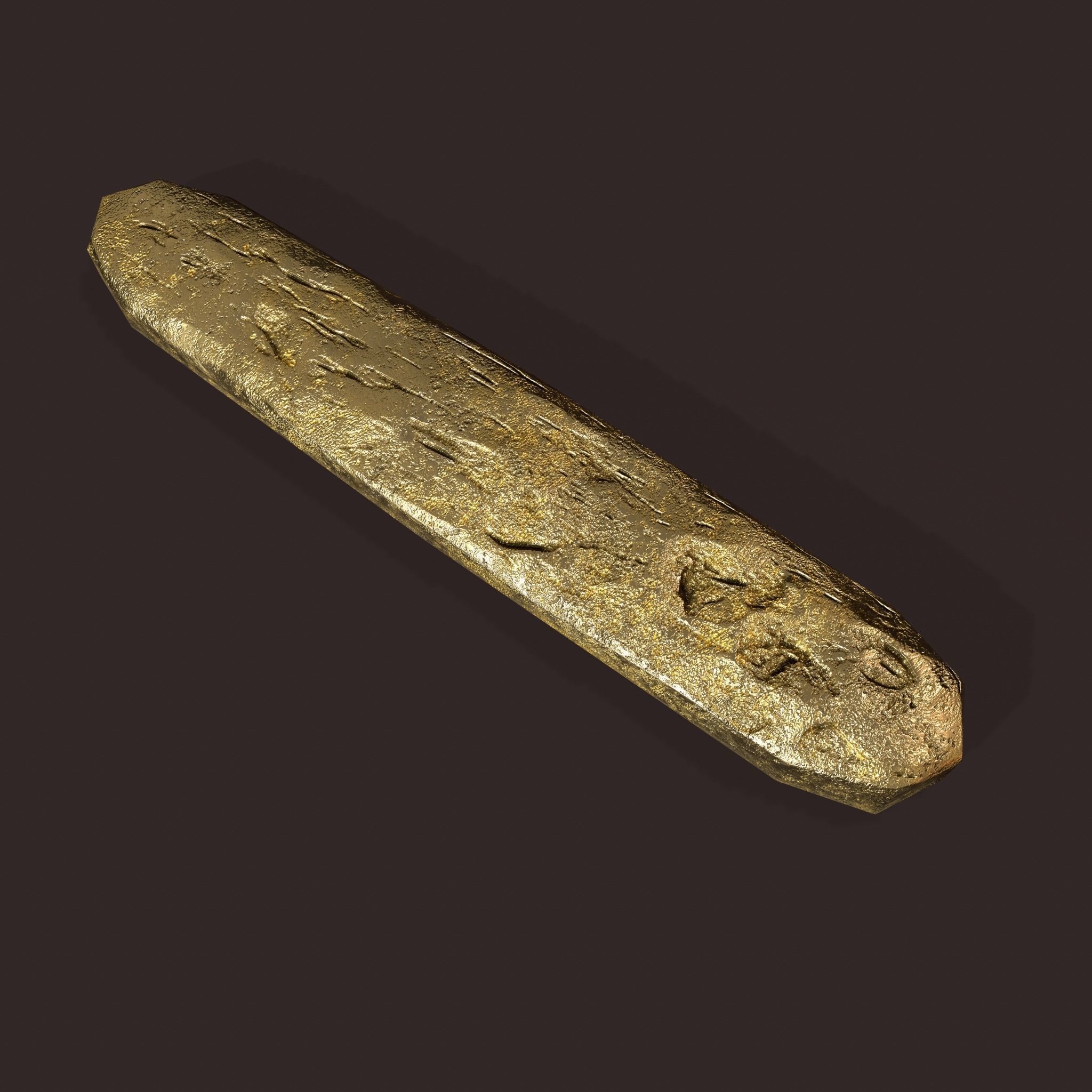 Gold Ingots  3D Model Collection_25