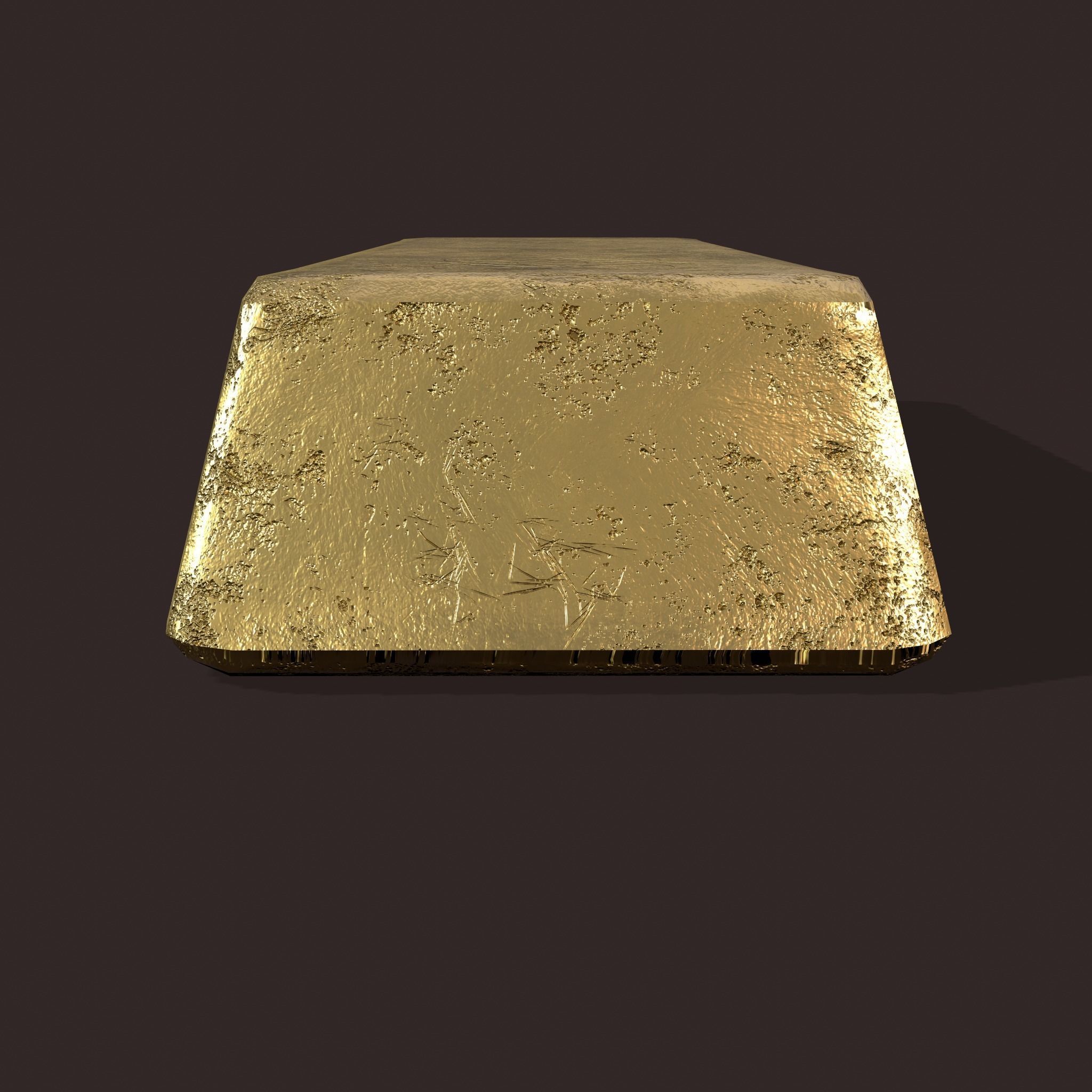 Gold Ingots  3D Model Collection_20