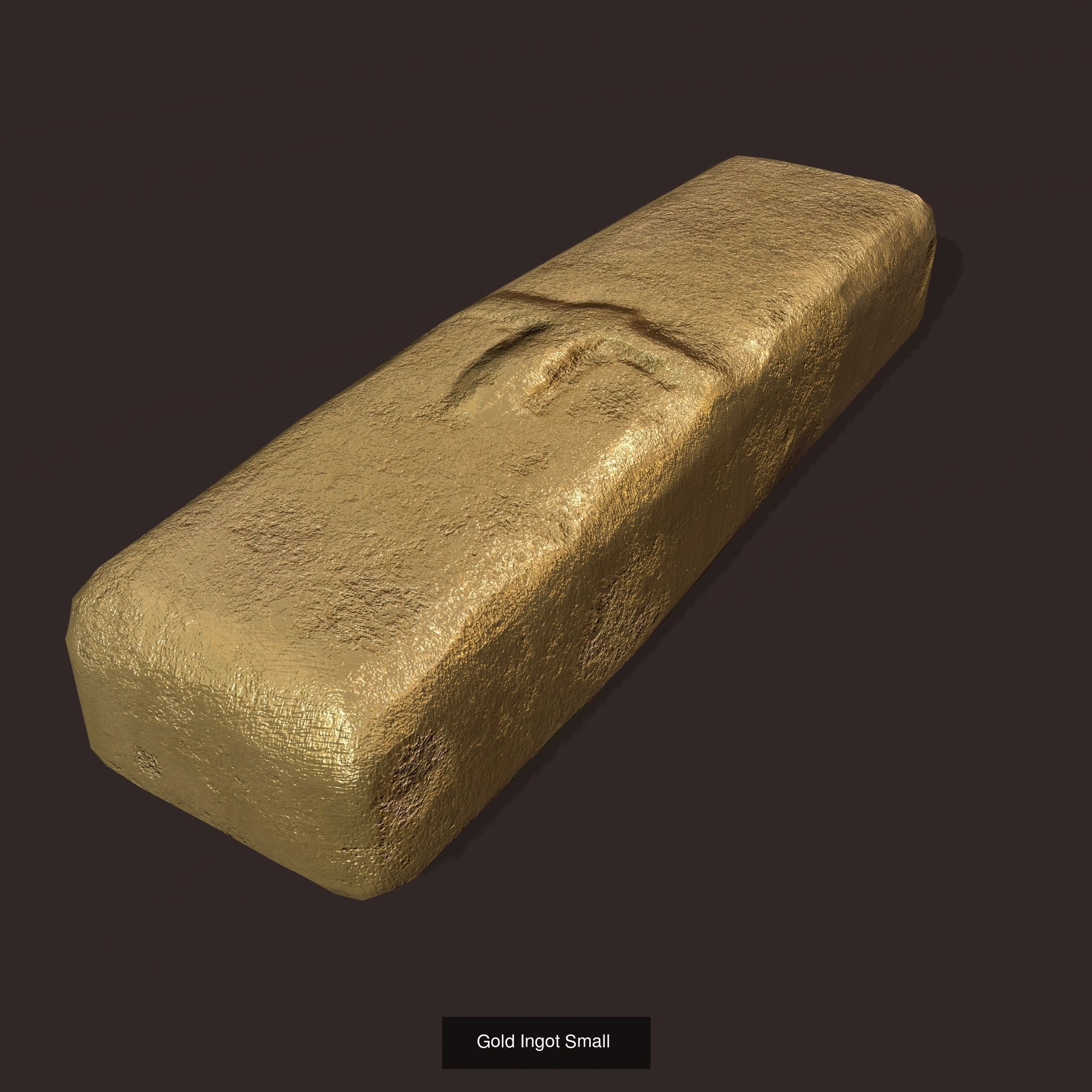 Gold Ingots  3D Model Collection_15