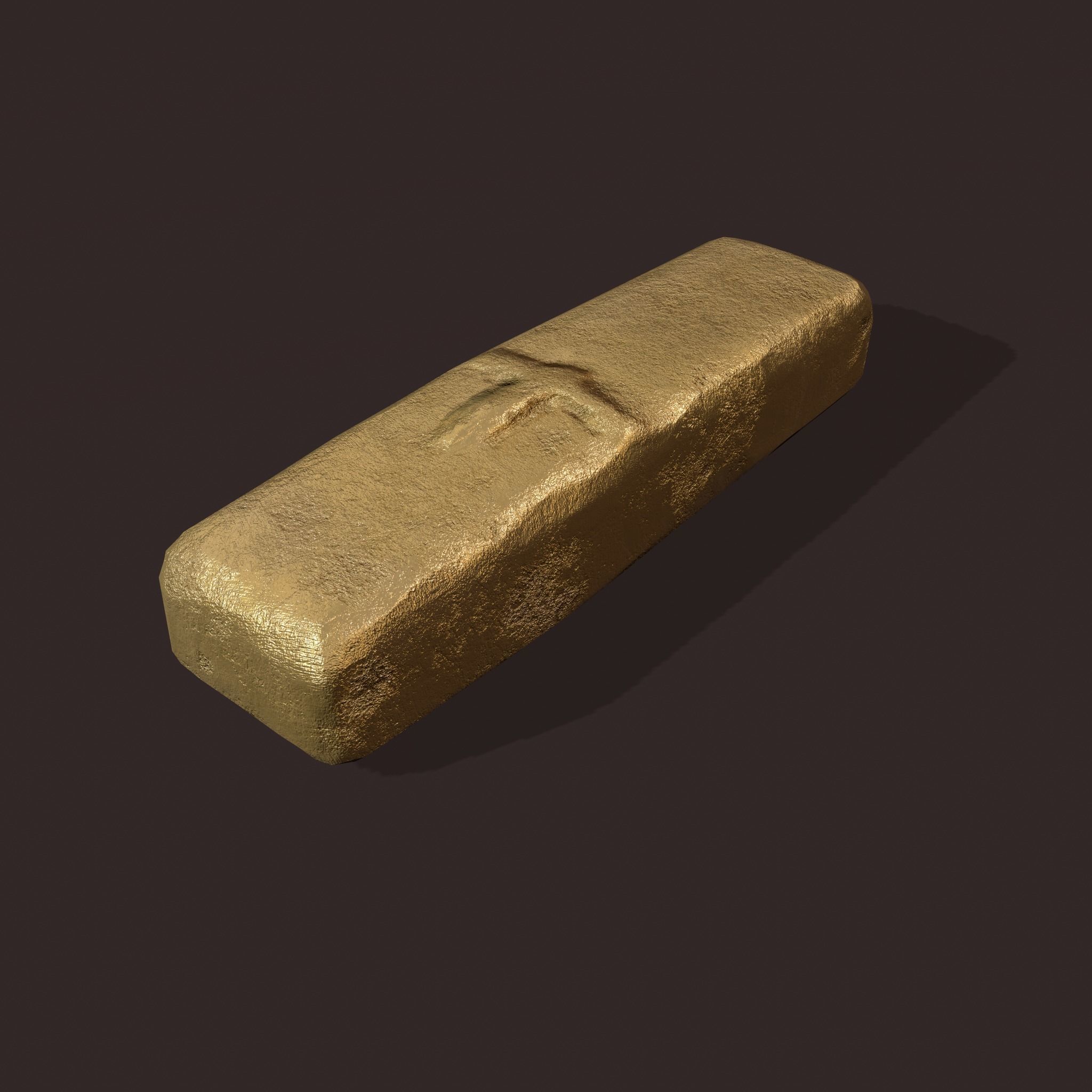 Gold Ingots  3D Model Collection_29