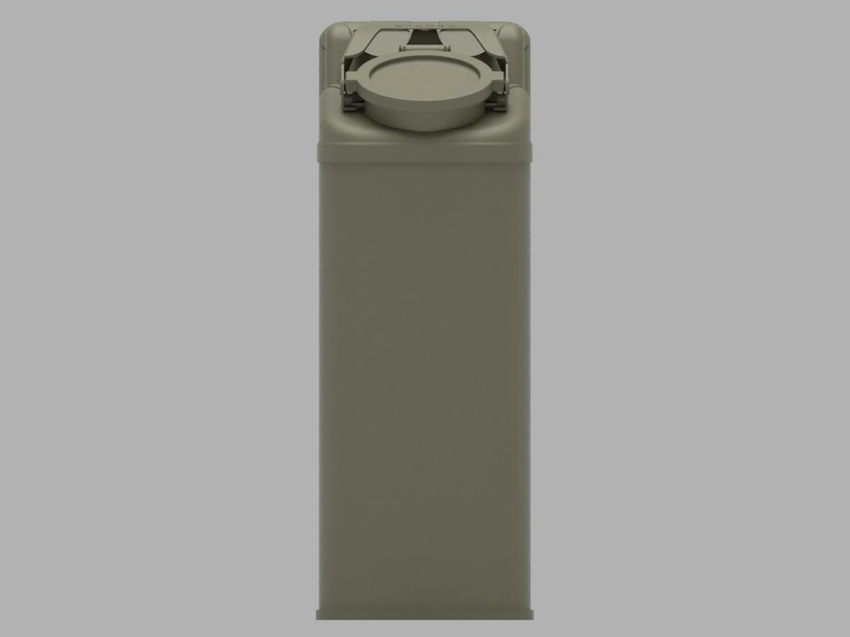 US Army WW2 Jerry Can Detailed 1 in 1 scale 3D model_4